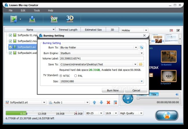 Leawo Blu-ray Creator 12.0.0.0 Crack + Serial Keys Tải xuống [2023]